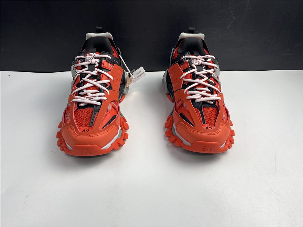 BLG Track Trainers Red Grey